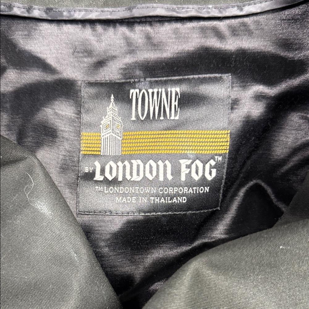 London Fog Men's Dark Gray Trench Coat - Picture 2 of 7